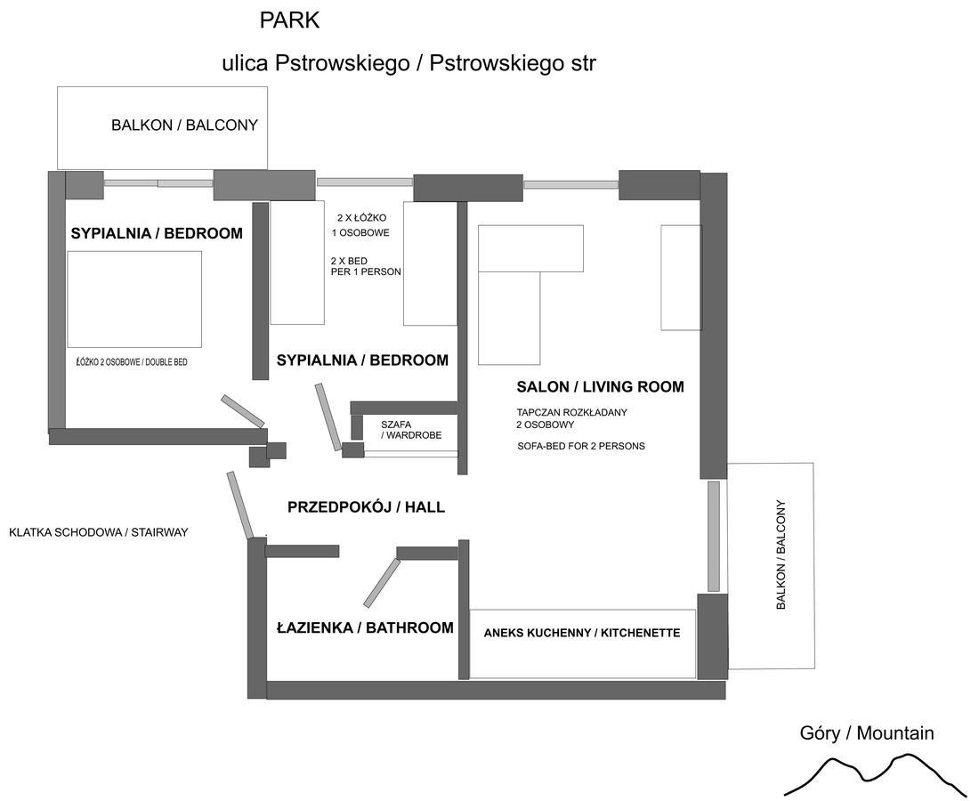 Apartament Cristal Шклярска Поремба Екстериор снимка